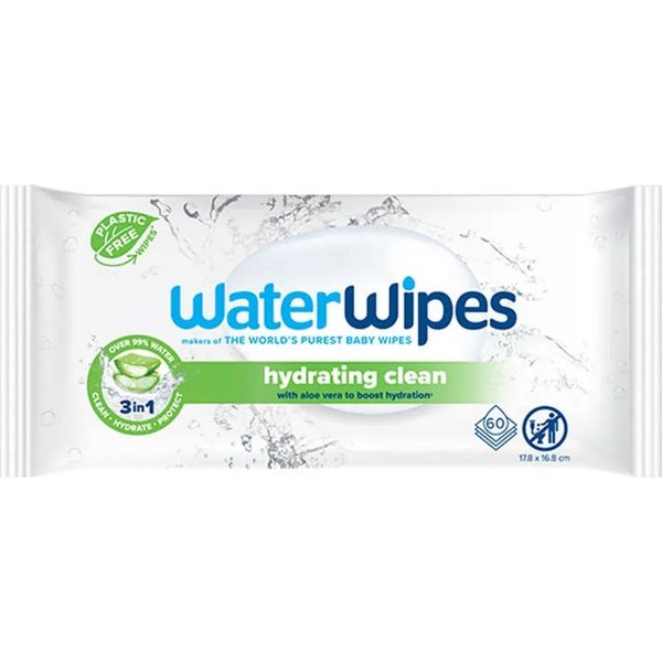 Waterwipes Toallitas Hidratantes Aloe Vera 60 Uds-image