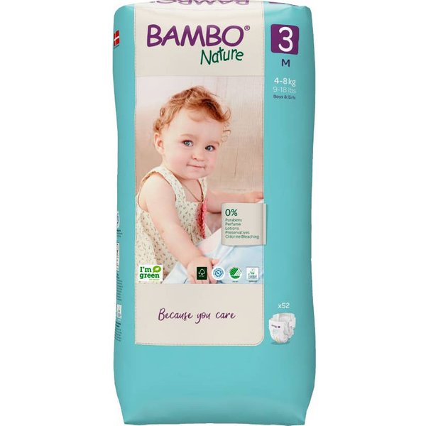 Bambo Nature PañAl Talla 3 M 52Uds-image