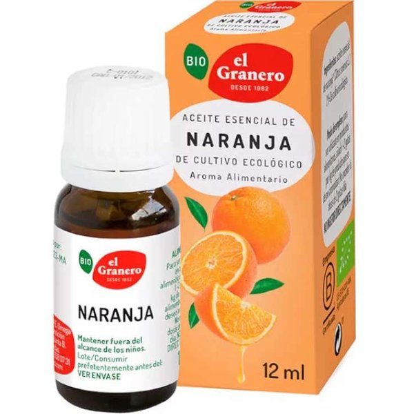 Granero Alimentacion Aceite Esencial Naranja Bio 12 Ml-image