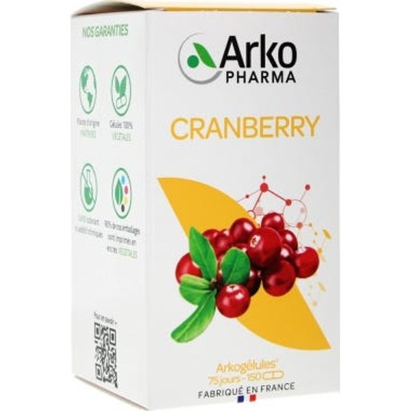 Arkopharma ArkogéLules Cranberry 150Caps-image