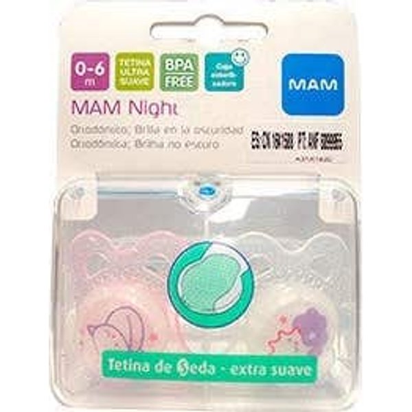 Mam Night Chupete Silicona Con Caja Esterilizadora 0-6M 2Uds-image