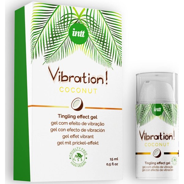 Intt Vibration! Coconut Tingling Effect Gel 15Ml-image