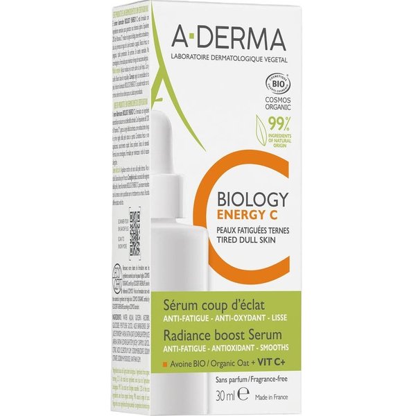 A-Derma Biology Energy C SéRum Luminosidad 30 Ml-image