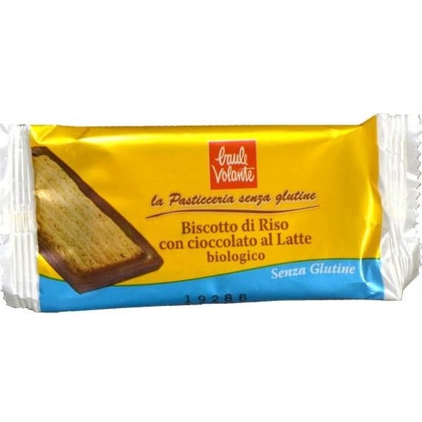 Baule Volante Galletas De Arroz Chocolate Leche Bio 23 G-image