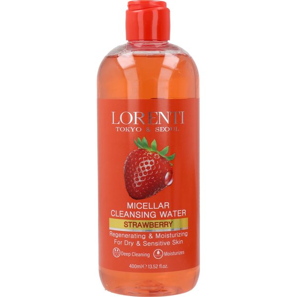 Lorenti Micellar Cleansing Water Strawberry 400 Ml-image