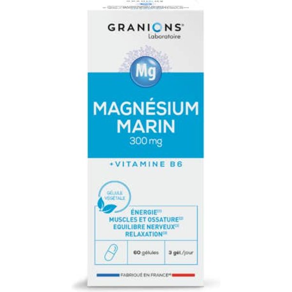 Granions Magnesio Marino 300Mg 60Caps-image