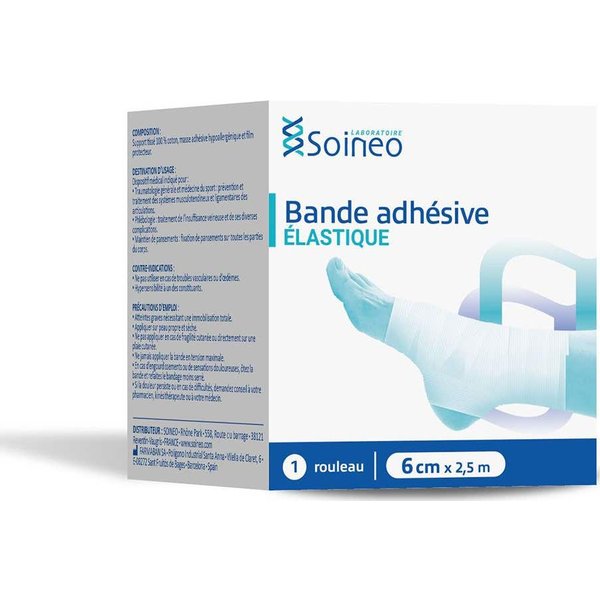 Soineo Strap Venda Adhesiva EláStica 6 Cmx2,5M 1 Ud-image