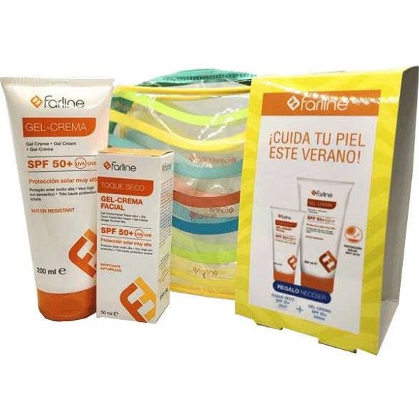 Farline Neceser Gel-Crema SPF50+ Facial 50Ml + Corporal 200Ml-image
