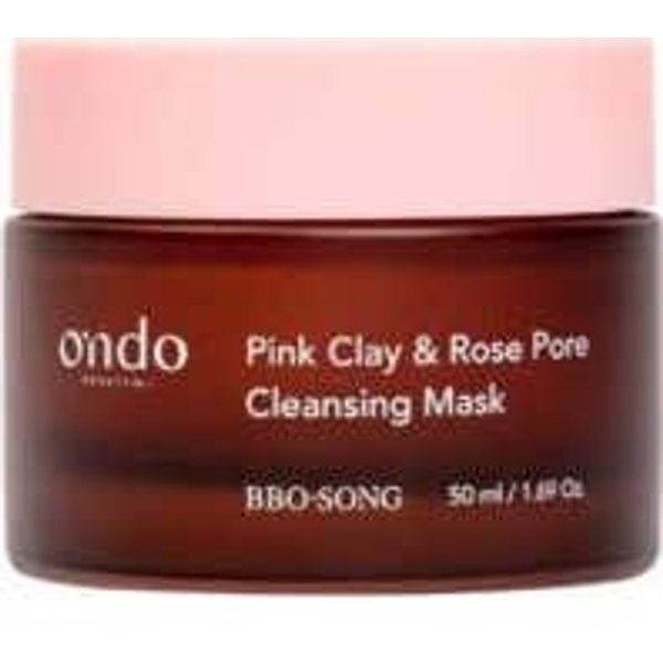 Ondo Beauty Pink Clay & Rose Pore Cleansing Mask 50 Ml-image