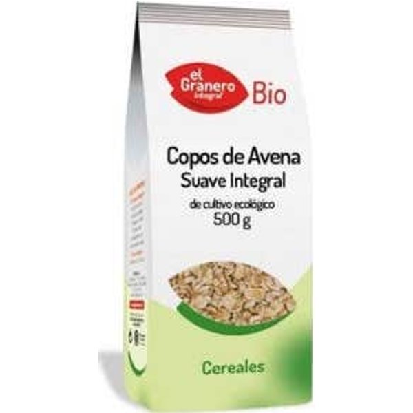 Granero Alimentacion Copos Avena Suaves Integrales Bio 500Gr-image