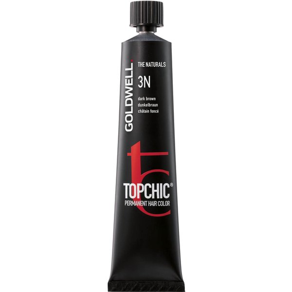 Goldwell Topchic Permanent Hair Color 3 N Dark Brown 60 Ml-image