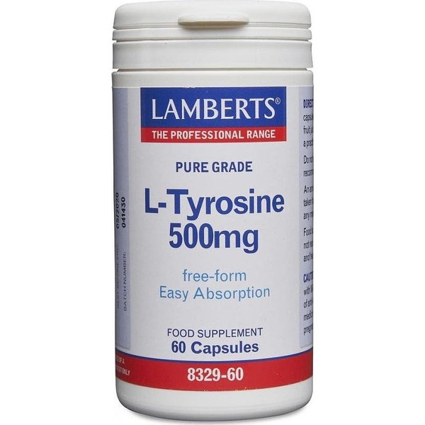 Lamberts Tirosina 500 Mg 60 Cap-image