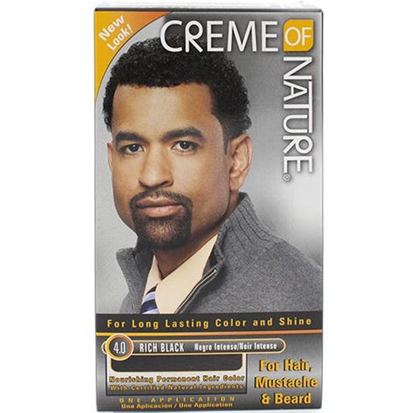Creme Of Nature Mens Tinte Cabello 4.0 Rich Black 1Ud-image