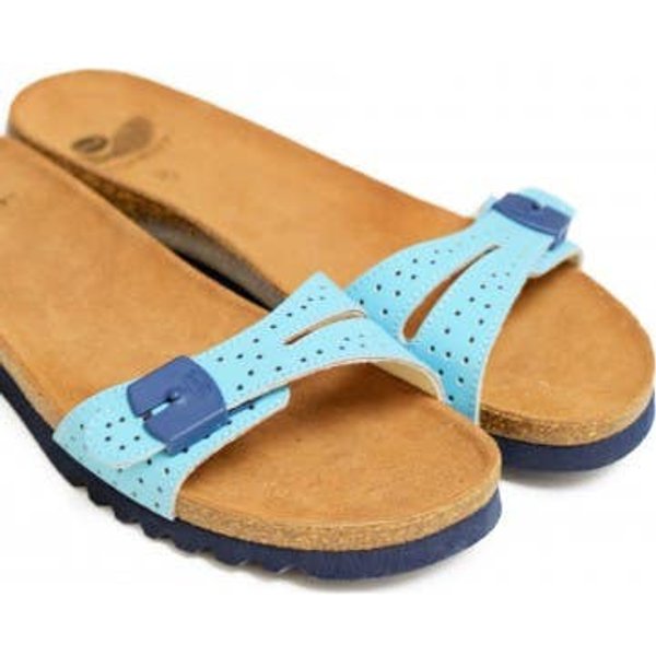 Scholl Tinile Fun Azul Claro Azul Marino Talla 40 1 Par-image