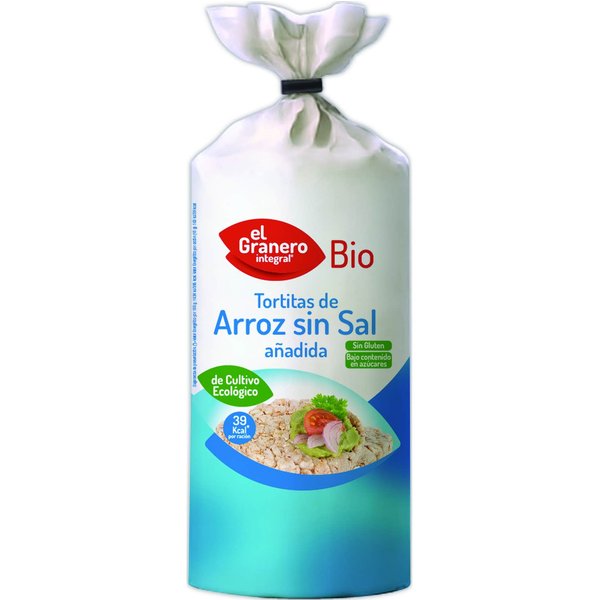 Granero Alimentacion Tortitas Arroz S/Sal Bio 115G-image