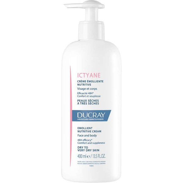 Ducray Ictyane Crema Emoliente Nutritiva 400Ml-image