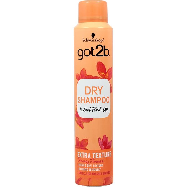 Schwarzkopf Got2B Champú Seco Extra Textura 200Ml-image