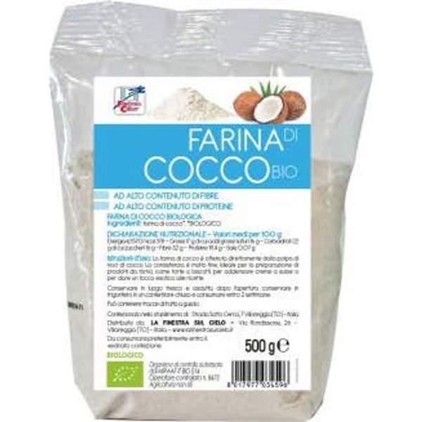 la finestra sul cielo Harina De Coco Bio 500 G-image