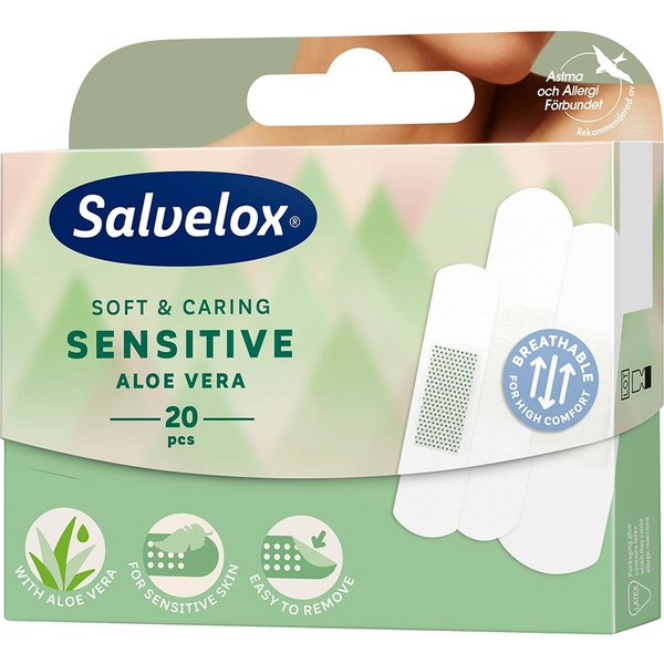 Salvelox Sensitive ApóSito Adhesivo Aloe Vera 20Uds-image