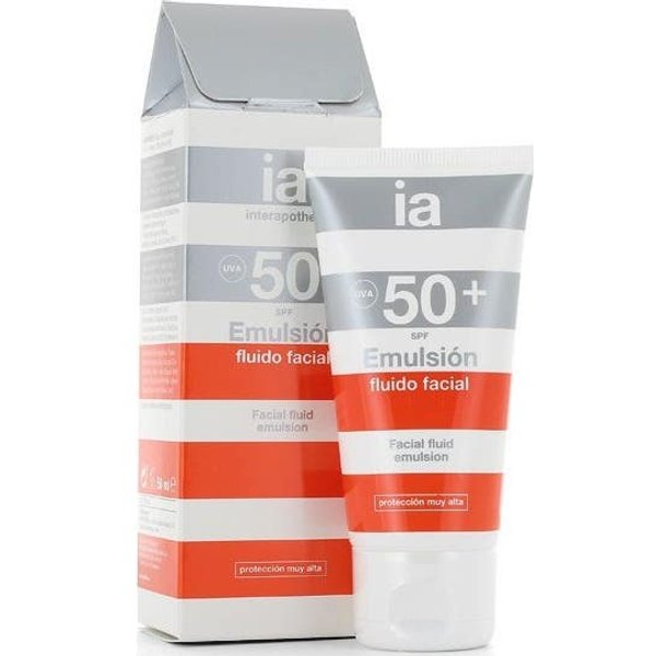 Interapothek EmulsióN Solar Fluido Facial SPF50+ 50Ml-image