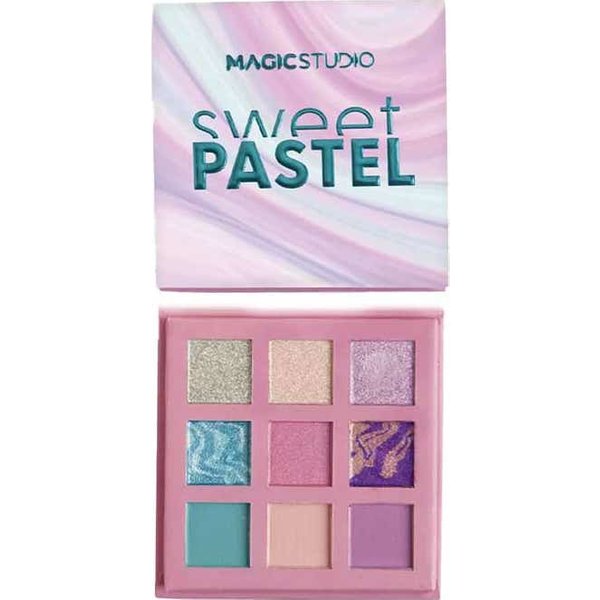 Magic Studio Eyeshadow Palette 9 Colors Sweet Pastel 1Ud-image
