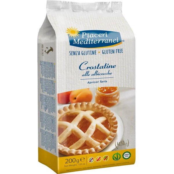 Piaceri Mediterranei Tartas De Albaricoque Bio 4X50 G-image