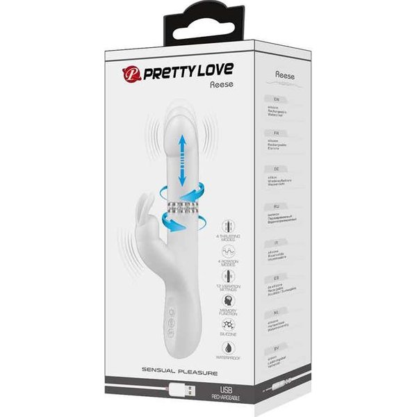 Pretty Love Reese Vibrador Con RotacióN Plateado 1Ud-image
