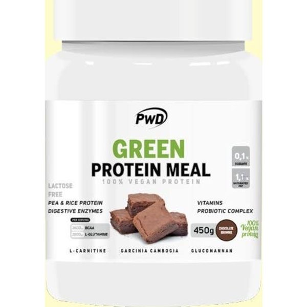 Pwd Green Protein Meal Chocolate Brownie 450G-image