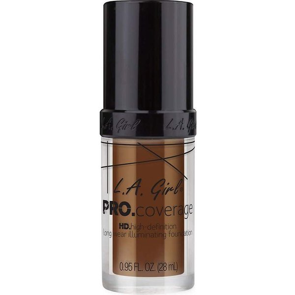 La Girl Pro Coverage Illuminating Foundation Rich Cocoa 28Ml-image