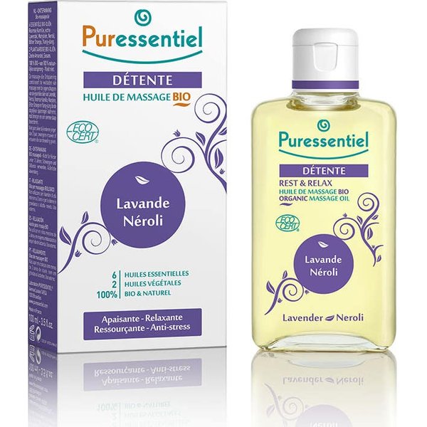Puressentiel Aceite De Masaje EcolóGico Relax Lavanda & Neroli 100 Ml-image