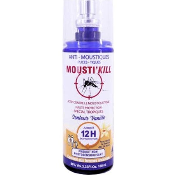 Mousti'kill Antimosquitos Pulgas Y Garrapatas Vainilla 100Ml-image