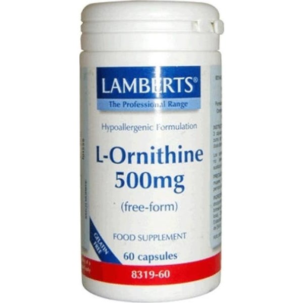 Lamberts Ornitina Hcl 500 Mg 60 Cap-image