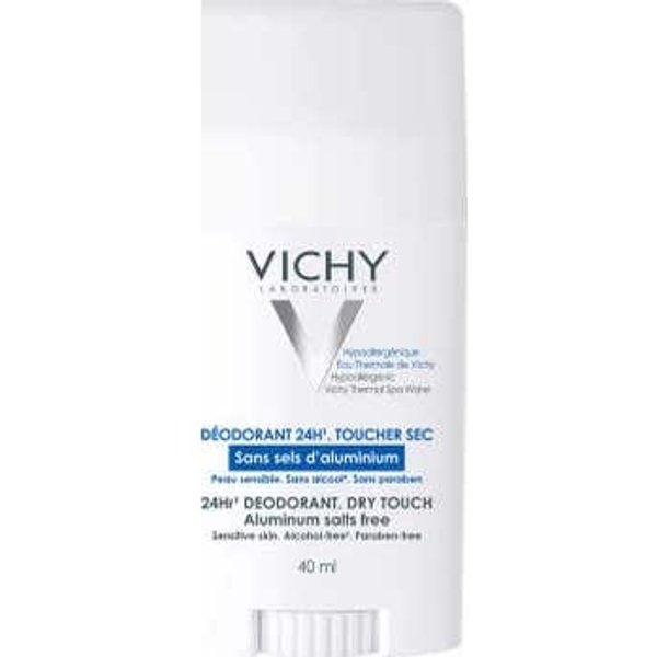Vichy Desodorante 24H Toque Seco Sin Sales De Aluminio Stick 40Ml-image