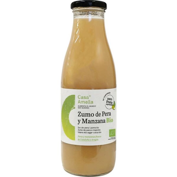 Casa Amella Zumo Pera Manzana Bio 750Ml-image