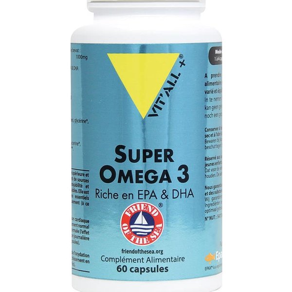 Vit'all+ Super Omega 3 1000Mg 60Caps-image