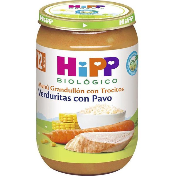 Hipp Tarrito De Verduritas Con Pavo Bio 220G-image