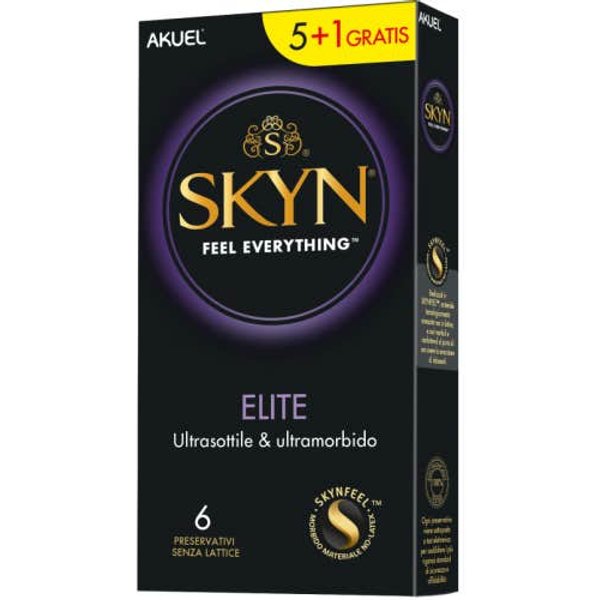 Akuel Skin Elite Preservativos Sin LáTex 6Uds-image