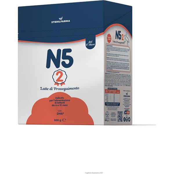 Steril Farma N5 2 Leche En Polvo Seguimiento 6-12M 750 G-image