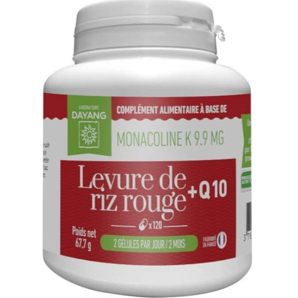Dayang Levadura De Arroz Rojo + Q10 2,9Mg 120Caps-image