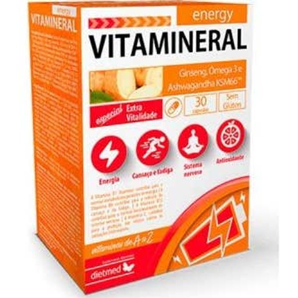 DietMed Vitamineral Energy 30 Caps-image