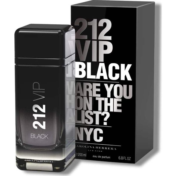 Vaporizador Carolina Herrera 212 Vip Preto Eau De Parfum 200 Ml-image