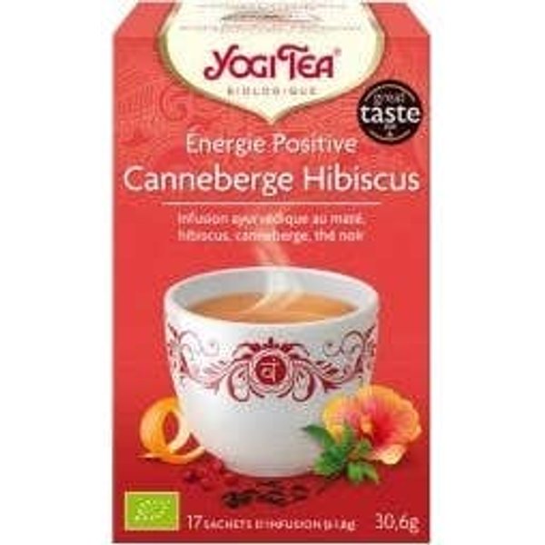 Yogi TEA Ayurvedic Infusion Energy Positive Organic 17 Bolsitas De Té-image