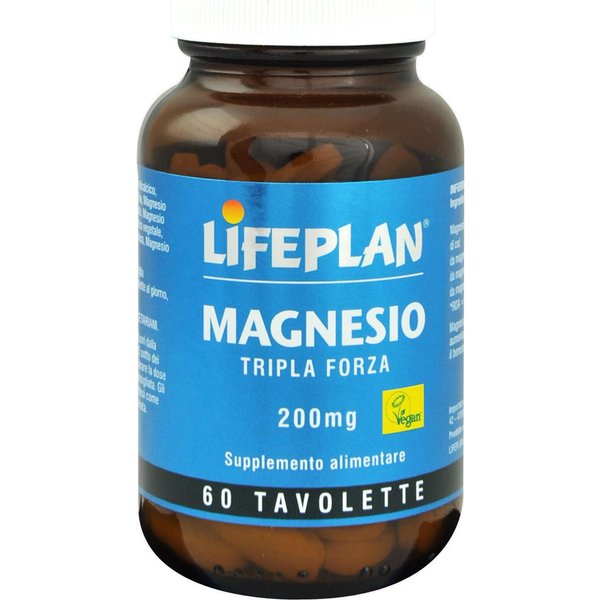 Lifeplan Magnesio Triple Fuerza 200 Mg 60 Comp-image
