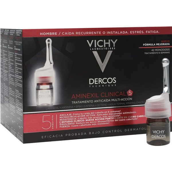 Vichy Dercos Technique Aminexil Clinical 5 Men 42X6 Ml-image