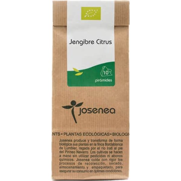 Josenea Jengibre Citrus Bio 10 PiráMides-image