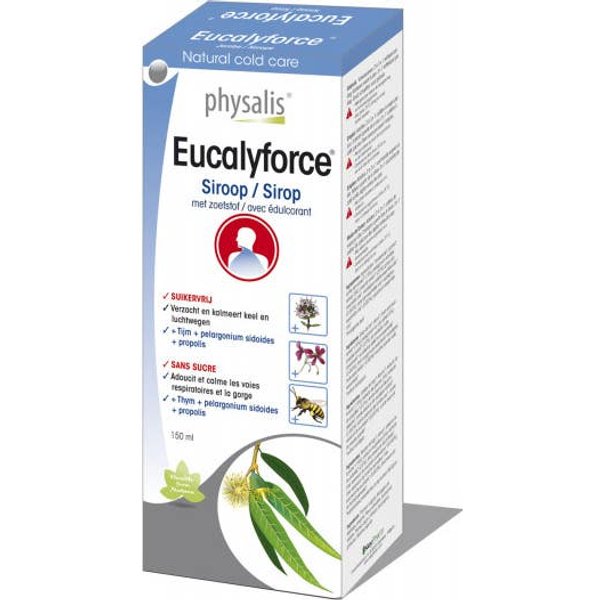 Physalis Eucalyforce Jarabe Sin AzúCar 150Ml-image