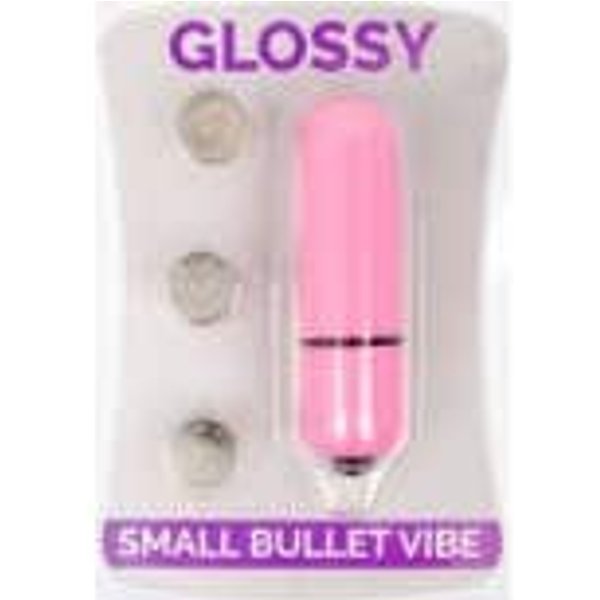 Glossy Small Bala Vibradora Rosa Intenso 1Ud-image