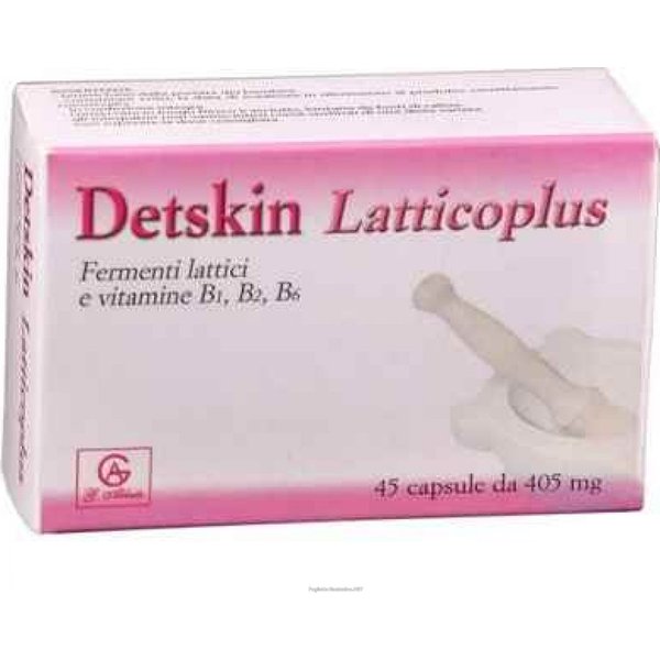 Abbate Gualtiero Detskin Lacticoplus Fermentos LáCticos 45 Caps-image