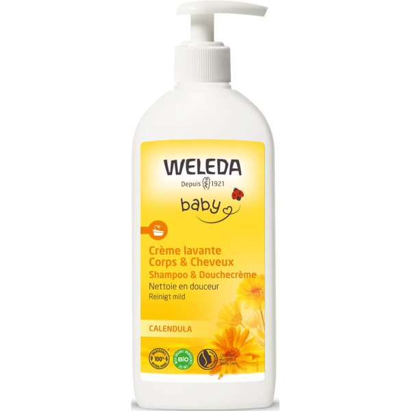 Weleda Baby Crema Limpiadora Calendula Bio 400Ml-image