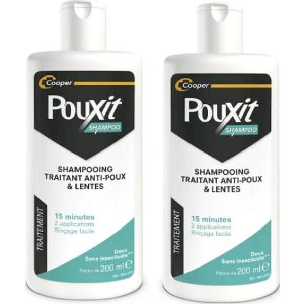 Pouxit Champú Tratamiento Piojos & Liendres 2X200 Ml-image